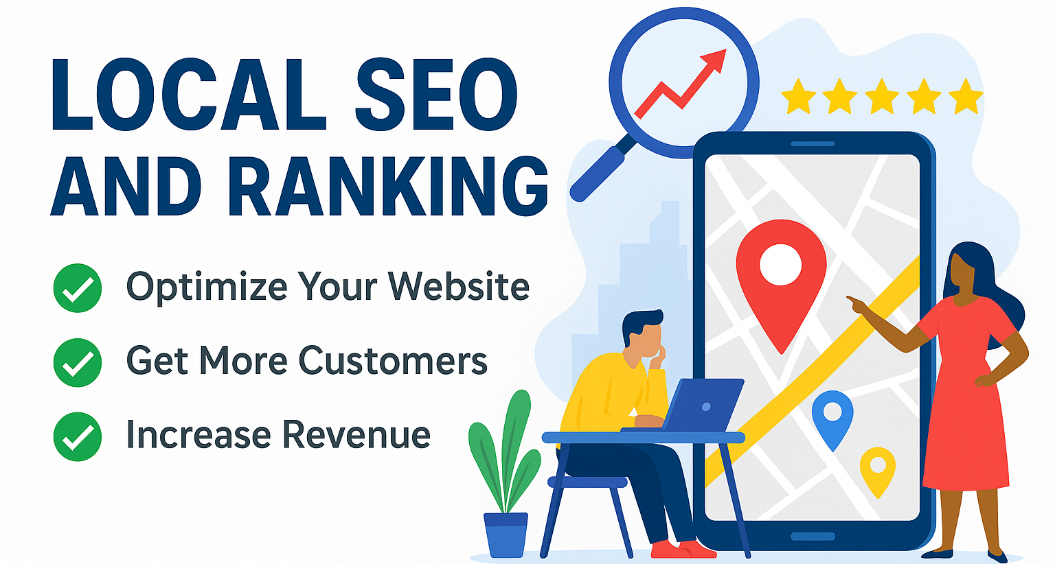 A smartphone displaying a map with a location pin