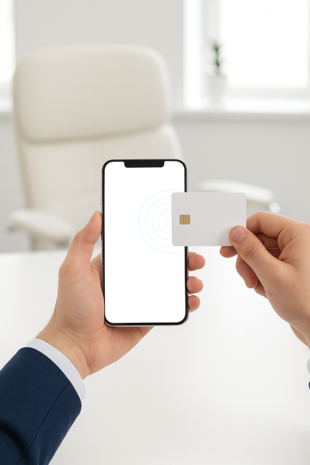 Step 1: Tap NFC Card